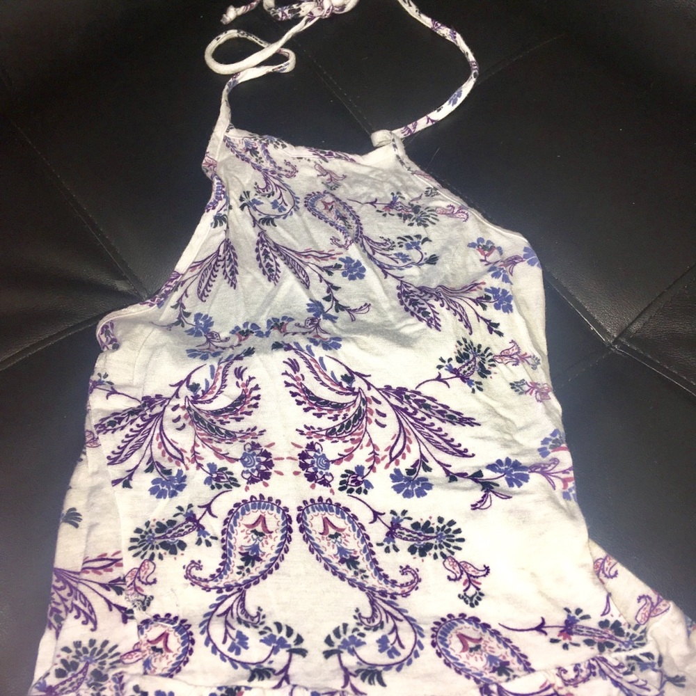 Halter sleeveless summer top!
